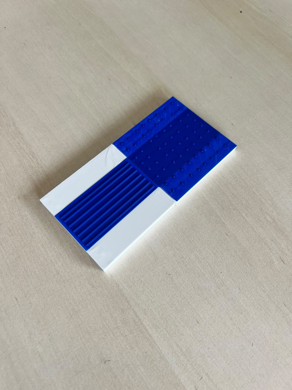 First InfinWay prototype using a 3D printer